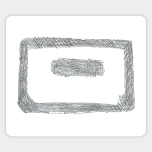 Graphite Card 1 Sticker